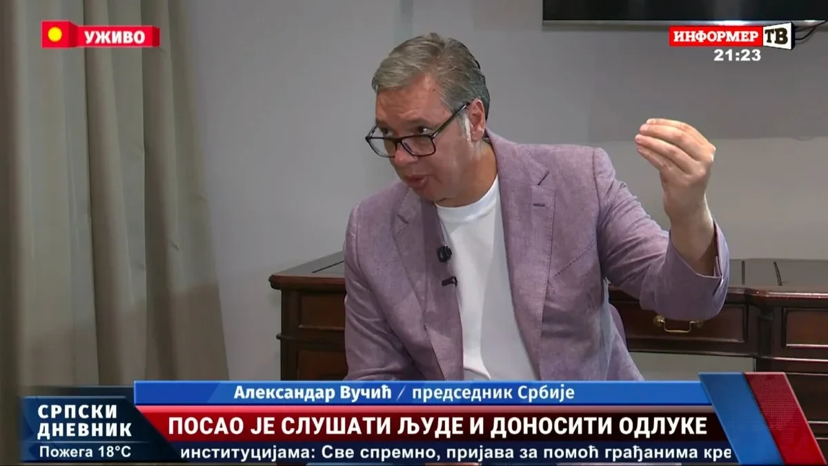 Vučić o zakulisanim igrama: Međunarodna pravda ne postoji za Srbe