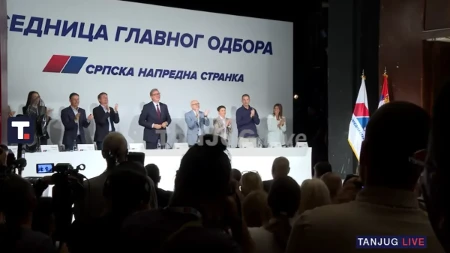 Počela sednica Glavnog odbora SNS: Prisustvuje predsednik Vučić (VIDEO)