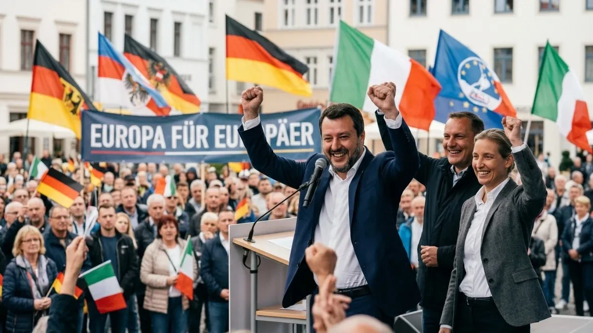 "Drugačija Evropa je moguća!" Salvini o pobedi AfD-a u Saksoniji-Anhalt