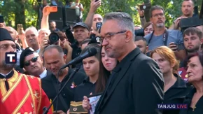 Sin Ratka Mladića jecao dok je držao govor: Zbog njegovih reči čuvenom generalu svi su zaplakali