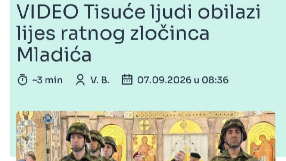 Hrvati, Crnogorci i Bošnjaci se utrkuju ko će više da pljune po Srbiji! "I šta kažete, pomirenje sa komšijama?"