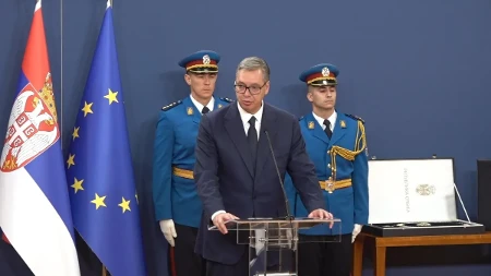Obraća se predsednik Vučić u Palati Srbija: Potpisana Zajednička izjava između Srbije i Uzbekistana o strateškom partnerstvu (FOTO/VIDEO)