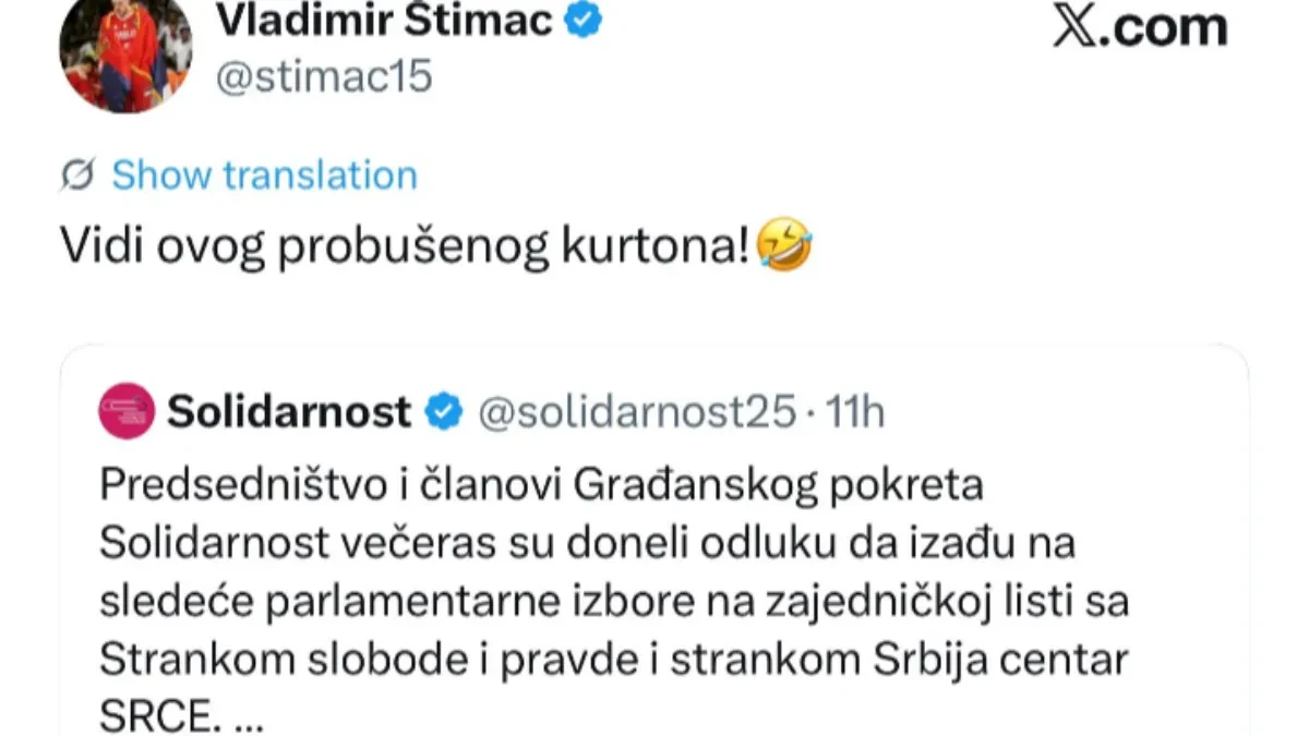 Opšta klanica među blokaderima! Štimac brutalno udario na Ješića!
