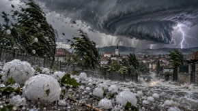 Vremenski monstrum ide ka Balkanu: Grad do 10 cm, vetar 120 km/h, Srbija pred naglim preokretom