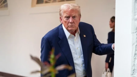 Drama! Zadržan avion Donalda Trampa